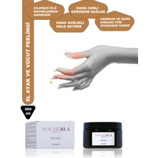 NOCHEBLA Shea Peeling Doğal Zeytinyağlı Arındırıcı Ve Nemlendirici Vücut Peelingi (300 ml)