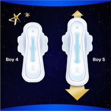 Orkid Ultra Gece Extra Plus (Boy 5) Kanatlı Hijyenik Ped 14'lü