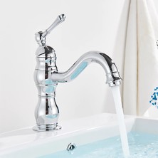 Fkn Royal Kısa Krom Lavabo Bataryası
