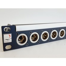 Argosy 16 Port Erkek Xlr Patchbay Panel DP-00-0016