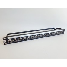 Argosy 16 Port Dişi Xlr Patchbay Panel DP-00-5016