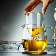 Yüksek Borosilikat Cam Çiçek Çay Potu Isıya Dayanıklı Cam Demlik Filtre Çay Sürahisi ile Ev Çay Makinesi | Çaydanlıklar(Yurt Dışından)