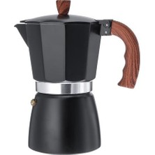 300ML Moka Pot Latte Kahve Espresso Percolator Pot Kahve Makinesi Italyan Mocha Espresso Su Isıtıcısı Ev Açık Stopetop Cezve | Kahve Kapları(Yurt Dışından)