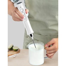 3 Modu Elektrikli Mikser El Süt Frooter Blender Yumurta Çırpıcı ile USB Şarj Kabarcık Makinesi Çırpma Mikser Kahve Cappuccino | Sütlüler(Yurt Dışından)