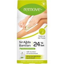 Remove Ağda Bandı Inatçı Ve Sık Tüyler Için 24'Lü