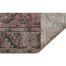 Sempati Halı El Dokuma Vintage Eskitme Halı %100 Yün 167 x 275CM 8760
