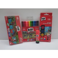 Pritt Boyama Yapıştırma Seti Stick Yapıştırıcı