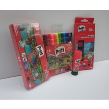 Pritt Boyama Yapıştırma Seti Stick Yapıştırıcı