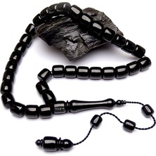 Tesbih Rüyası Eskitme Model Sistemli Erzurum Oltu Taşı Tesbih