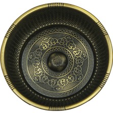 Fkn Lpd İkili Hamam Taslı Yonca Antik Osmanlı Musluk (2 Musluk+1 Hamam Tası)