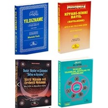 Kitabi- Sihri Batıl  - El Afak - Yıldızname - Sırrul Masum 4'lü Dua ve Havas Kitapları