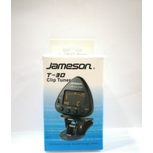 torque power Jameson T-30 Clip Tuner Dijital Akort Aleti