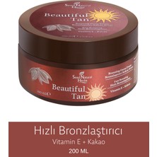Seed Natural Herbs Hızlı Bronzlaştırıcı Kakao Özlü Güneş Kremi 200 ml