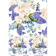 Lineart Pirinç Dekopaj Kağıdı LA-AS455