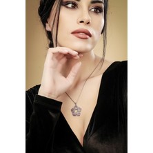 Doğan Silver Doğan Silvergümüş Rodyumlu Mix Zirkon Taşlı Metaverse Kolye. DGN21261