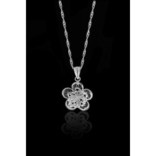 Doğan Silver Doğan Silverkadın Telkari Işlemeli Gümüş Kolye DGN20585