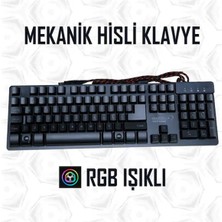 Multibox MB-KYB01 Mekanik Hisli Rgb'li Oyuncu Klavyesi - Gaming Klavye