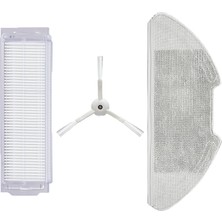 Mija Xiaomi Vacuum Mop 2 (MJST1S) Uyumlu 3 Parça Filtre Fırça Seti