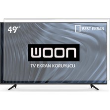 Best Ekran Woon WN49DAL08 Tv Ekran Koruyucu - Woon 49" Inç Tv Ekran Koruyucu