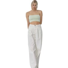 Pikka Online Kadın Askılı Şık Croptop Bluz