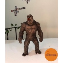 Turuncu Hane King Kong Karakter Figür 20 cm