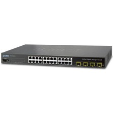 Planet PL-WGSW-24040 20 Port Gigabit 4 Port Sfp L2+ Yönetilebilir Ethernet Switch