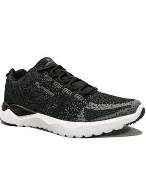 Lumberjack Maximus Siyah Gri Bağcıklı Sneakers Spor Ayakkabı