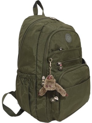 Rky Serenity Relaxion Geniş Iç Hacimli Su Geçirmez Kaliteli Krinkıl Kumaş Okul-Günlük-Spor-Seyahat Sırt Çantası