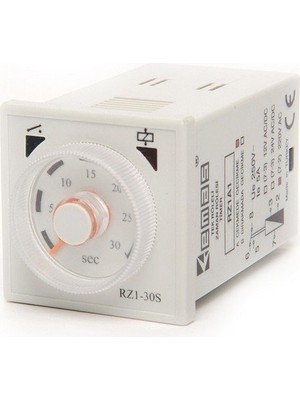 Emas RZ1A2C06S-5 Zaman Rölesi 06 Sn Analog 220 V