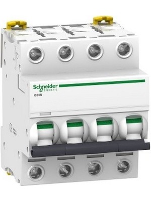 Schneıder A9F73432 Acti9 İC60N 4p 32A, 6ka B Eğrisi Otomat