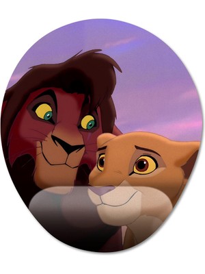 Pixxa Aslan Kral Bilek Destekli Mousepad Model