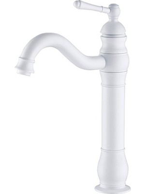 Fkn Manolya Beyaz Çanak Lavabo Bataryası