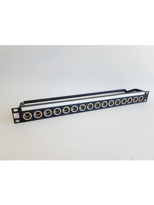 Argosy 16 Port Erkek Xlr Patchbay Panel DP-00-0016
