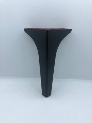 Karakoç Plastik,19*10*10 Cm Siyah, Koltuk,Ünite,Berjer,Mobilya Ayağı (4 Adet)