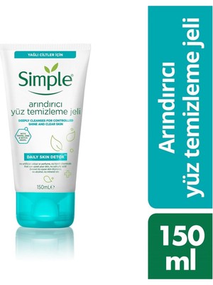 Simple Yüz Temizleme Jeli Arındırıcı 150 ml