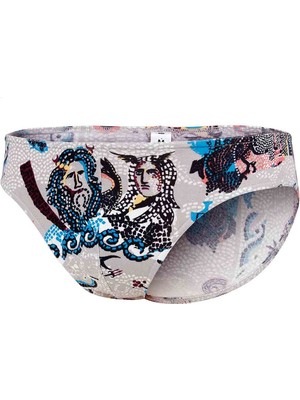 Doreanse Erkek Modal Çok Renkli Baskılı Külot Slip 1239