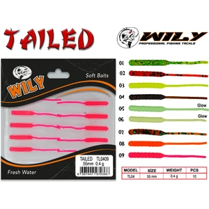 Tailed Lrf Silikon Yem 5.5 cm 0.4 gr