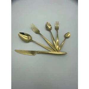 Milano 36 Parça Titanyum Gold Çatal Kaşık Bıçak Seti