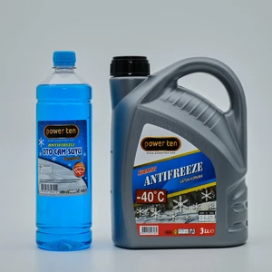 Yeşil Antifriz -40 Derece 3 Litre +Cam Suyu ( Üretim Yılı: 2022 )