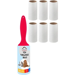 Life Line Tüy Toplayıcı Rulo + 6 Adet Yedek Rulo