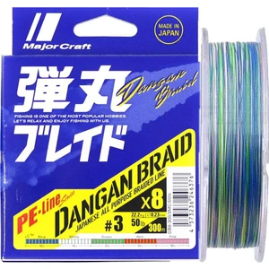 Major Craft Dangan 8x Ip Misina Pe 3.0 0.23MM 50LB/22.2KG 300MT Multi