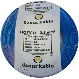 Nya Kablo Öznur 2,5'luk Mavi