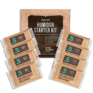 Humidor Starter Kit 84% + 72% 75-100 Puro Için