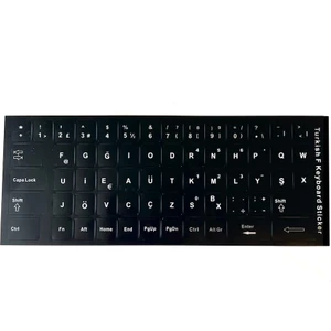 F Klavye Stiker Türkçe Klavye Yapışkan Harf Dizilimi Turkish F Keyboard Sticker F Klavye Sticker