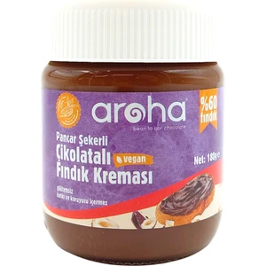 Vegan Bitter Çikolatalı Fındık Kreması 180 gr