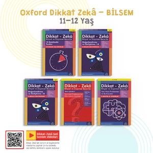 Oxford Dikkat Zeka - Bilsem 11-12 Yaş - On Dakikalık Testler 11-12 Yaş - Bilişsel ve Düşünsel Beceriler - Değerlendirme ve Geliştirme - A 11 - 12 Yaş - Bilişsel ve Düşünsel Beceriler