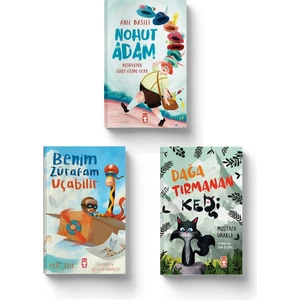 Hem Geziyorum Hem Öğreniyorum 3. Sınıf Seti 3 Kitap - Nohut Adam - Benim Zürafam Uçabilir - Dağa Tırmanan Kedi