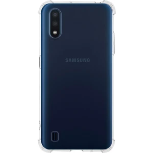 Case World Samsung Galaxy A01 ile Uyumlu Kapak Köşe Korumalı Airbag Antishock Silikon ile Uyumlu Kılıf