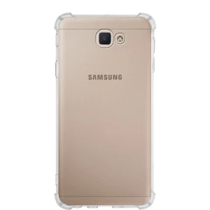 Case World Samsung Galaxy J7 Prime ile Uyumlu Kapak Köşe Korumalı Airbag Antishock Silikon ile Uyumlu Kılıf