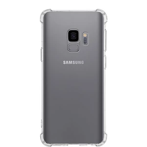 Case World Samsung Galaxy S9 ile Uyumlu Kapak Köşe Korumalı Airbag Antishock Silikon ile Uyumlu Kılıf